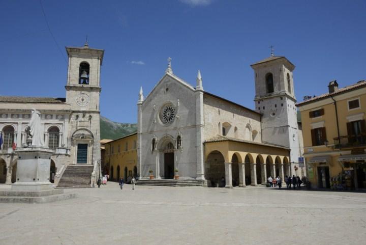 Hotel Europa Norcia Exterior foto
